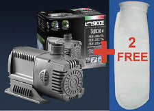 Sicce Syncra 12 High Flow Pump 3200 Gph. 2 Free Filter Socks