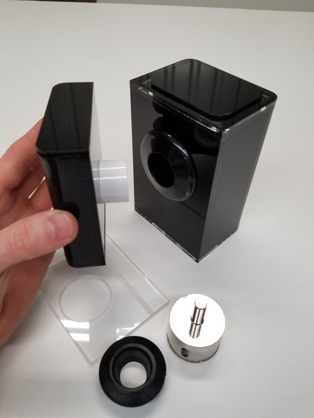 nano 400 gph LOW PROFILE Overflow Box with REMOVABLE WEIR