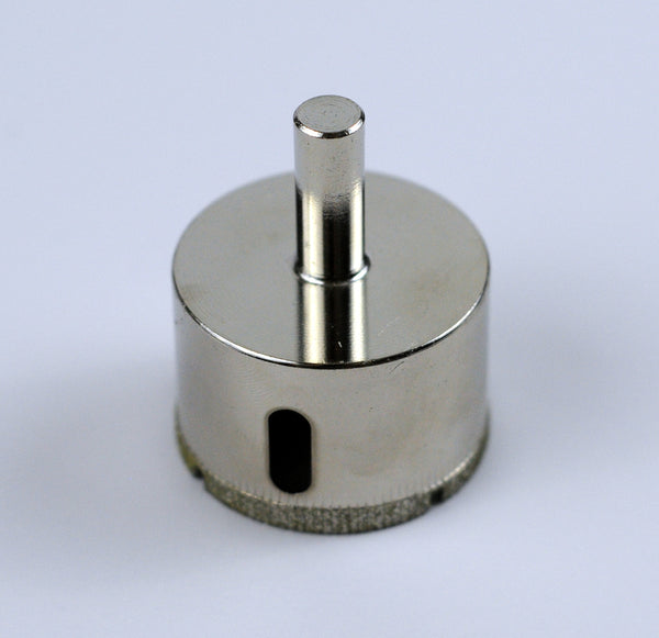 Glass Hole Saw Diamond Coated 29mm / 1.14 Inch (1-1/8") Drill Bit and drilling jig template