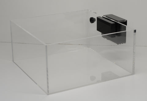 18x18x8 Rimless Acrylic Frag Tank Aquarium with Overflow