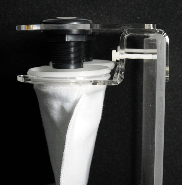 Dual 7" Filter Sock Holder. Sump Micron Bag Hang On Pre Filter
