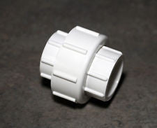 1.5" Pvc Union - Slip X Slip. Aquarium Plumbing 1-1/2 Inch